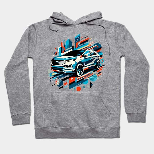 Ford Edge Hoodie by Vehicles-Art